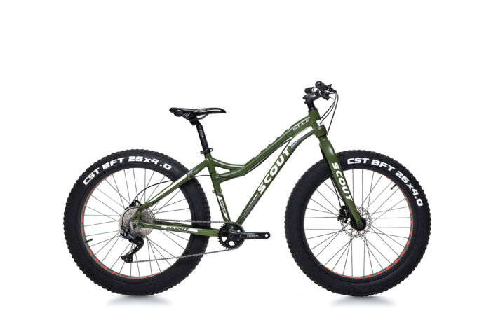 SCOUT FAT BIKE ALU 1 X 10 DE ORE VERDE
